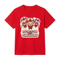 Singapore National Day Kids Red T-Shirt Family Matching Outfit - FALL-ING IN LOVE with Singapore