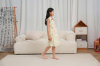Singapore Souvenir Gift Fortune Bloom Family Set with Golden Fish Baby Kids Girl Cheongsam Dress 0827 - Little Kooma
