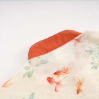 Singapore Souvenir Gift Fortune Bloom Family Set with Golden Fish Baby Kids Boys Cheongsam Set Top n Shorts CNY Chinese New Year Outfit 0829 - Little Kooma