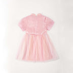 Singapore Souvenir Gift Pink Unicorn Lace Voile Baby Kids Girl Cheongsam Dress 0851 - Little Kooma