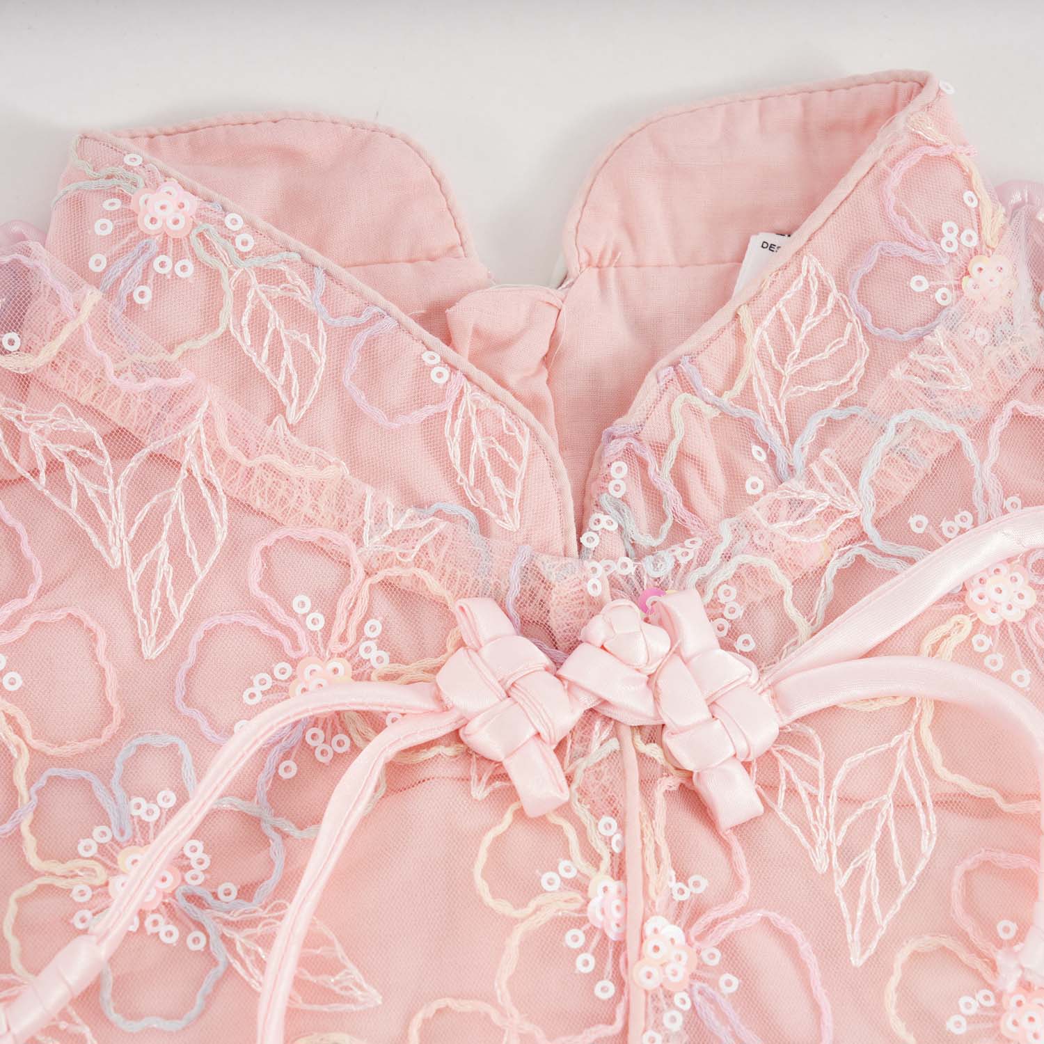 Singapore Souvenir Gift Pink Unicorn Lace Voile Baby Kids Girl Cheongsam Dress 0851 - Little Kooma