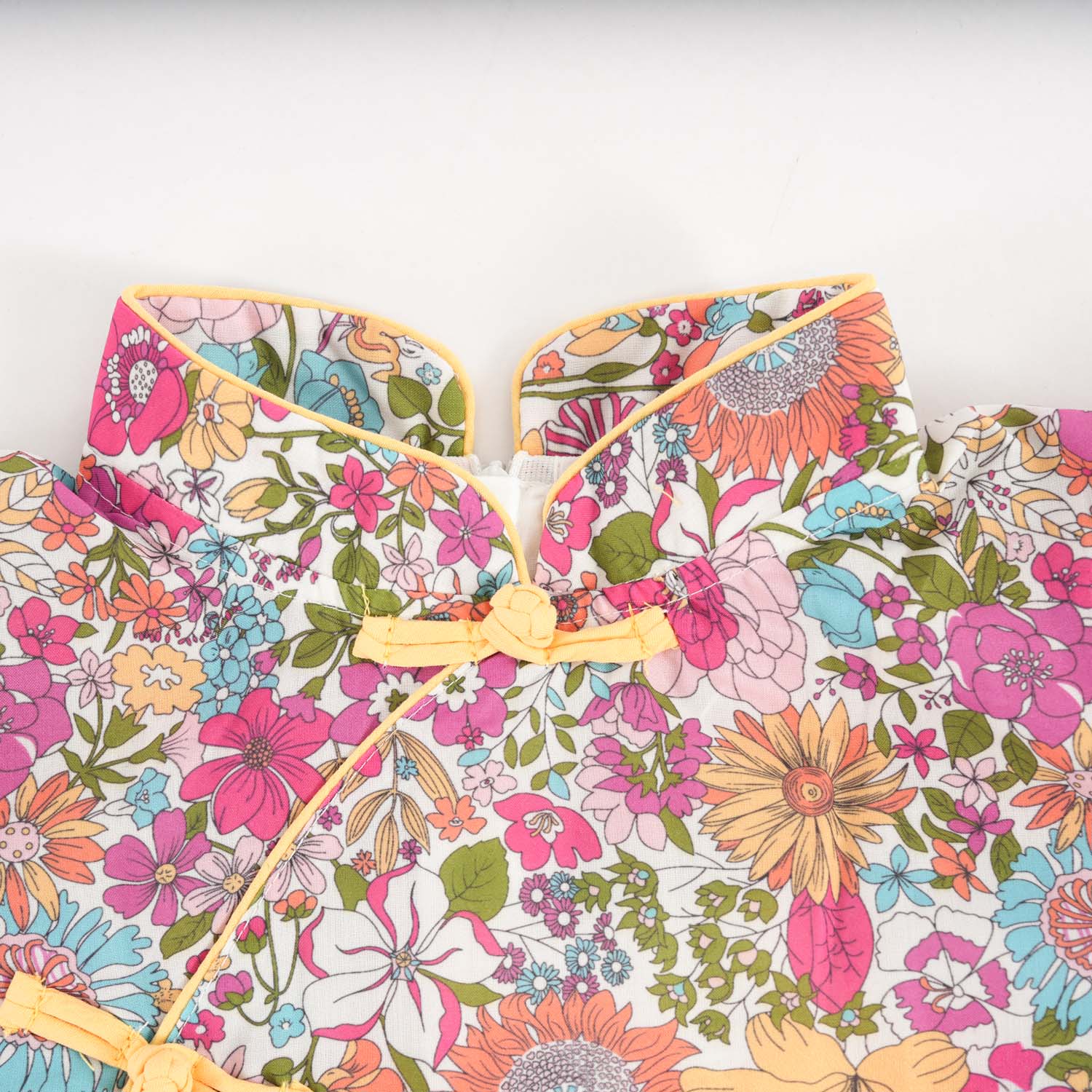 Singapore Souvenir Gift Floral Baby Kids Girl Cheongsam Dress 0854 - Little Kooma