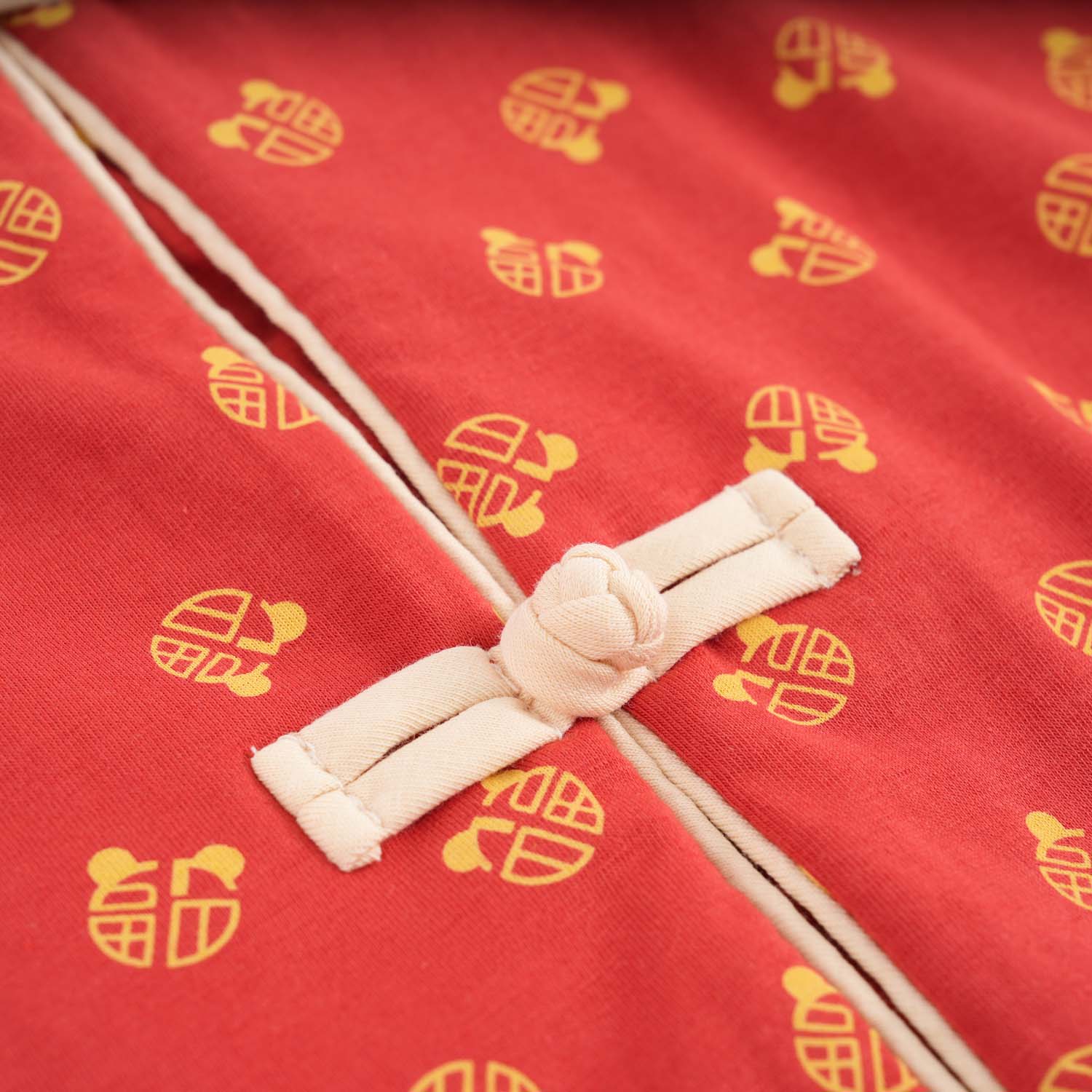 Singapore Souvenir Gift Blessing and Joy Family Set with Lucky Fu Characters Baby Kids Boys Cheongsam Set Top n Shorts CNY Chinese New Year Outfit 0832 - Little Kooma