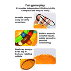 Ready Stock Creative Burger Fries Magic Bean Cube 360° Rotating Fidget Toy for Kid 3 Years + - Little Kooma