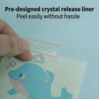 Ready Stock Disposable Baby Placemats Waterproof Oil-Proof Non-Slip Sticky Table Mat 10pcs Pack - Little Kooma