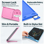 Kids LCD Writing Tablet & Reusable Doodle Board with Stylus 2 Years + | 8.5", 10" & 12"