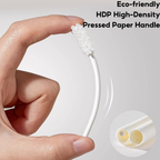 Baby Oral Cleaning Swabs Newborn Tongue Cleaner Gauze Toothbrush Disposable Baby Toothbrush for Primary Teeth - Little Kooma