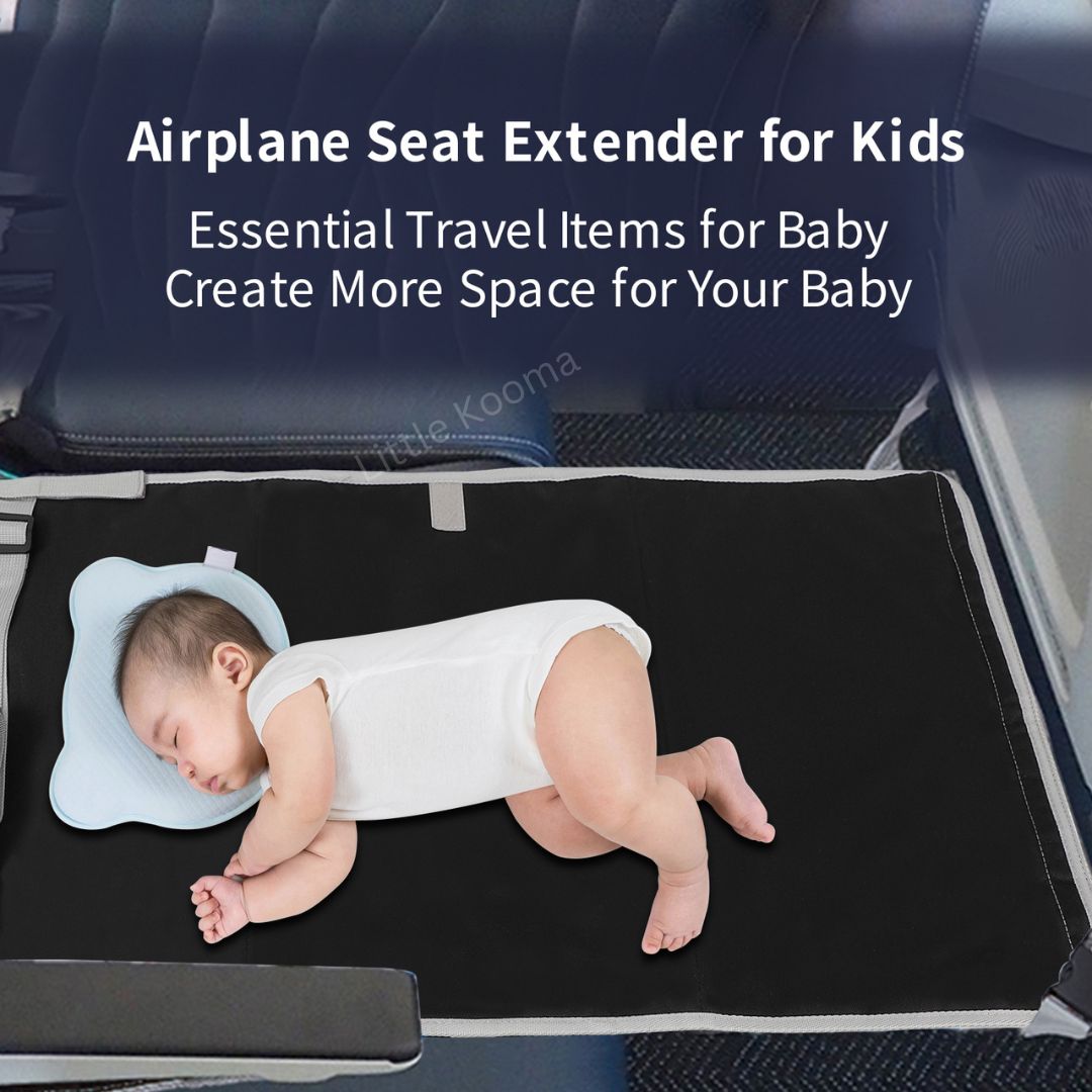 Baby Kids Portable Airplane Seat Extender Adjustable Buckles - Little Kooma