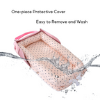 Baby Portable Foldable Cot Travel Bed Newborn Safety Bed Sleep By Your Side Baby Nest Lounger - Little Kooma