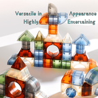 Baby & Kids 3D Magnetic Thinking Building Blocks Set Early Educational Toy 3 Years + - Little Kooma