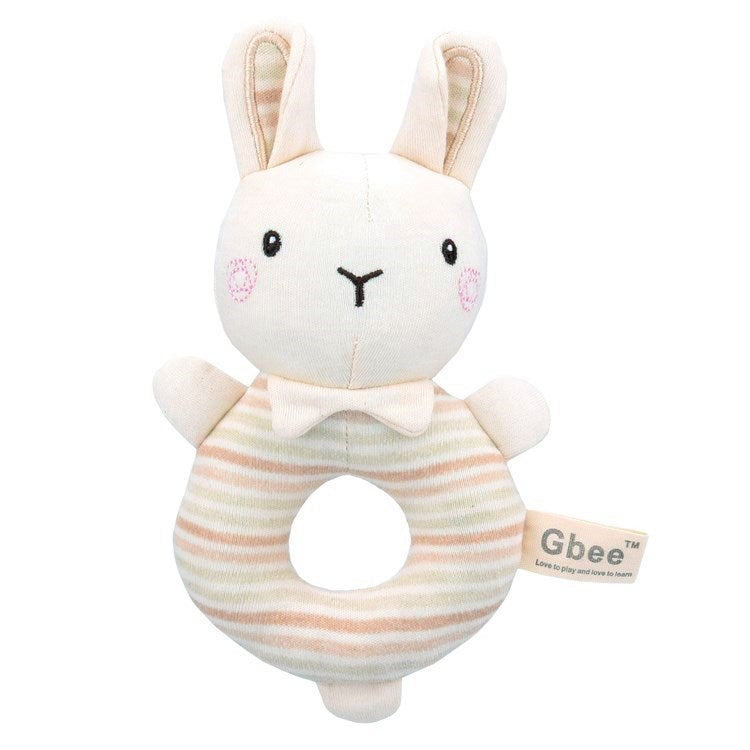 New Born Baby Girl LED Light Layette Hand Rattle Swaddle Pink Bunny Plushie Blanket Hanging Chime Stroller Toy Suitcase Mummy Makeup Gift Hamper - Little Kooma