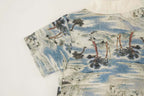 Singapore Souvenir Gift Chinese Landscape Painting Mountains Trees Houses Baby Boy Cheongsam Romper 0840 - Little Kooma