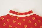 Singapore Souvenir Gift Blessing and Joy Family Set with Lucky Fu Characters Baby Kids Girl Cheongsam Dress 0830 - Little Kooma