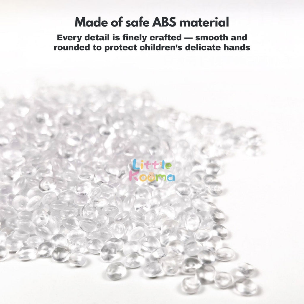 Ready Stock Creative Burger Fries Magic Bean Cube 360° Rotating Fidget Toy for Kid 3 Years + - Little Kooma