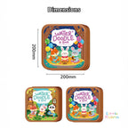 Ready Stock Kids Magic Water Doodle Book Reusable Mess-Free Drawing Foldable 3Y+ - Little Kooma