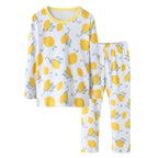 Baby Kids Pajamas Lemon Top n Pants Set - Little Kooma