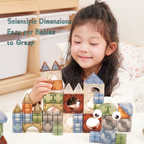 Baby & Kids 3D Magnetic Thinking Building Blocks Set Early Educational Toy 3 Years + - Little Kooma