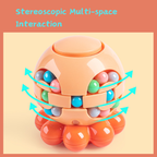 Octopus Fidget Fun Educational Spinner & Rubik's Cube Toy Puzzle Game for Kid 3 Years + - Little Kooma