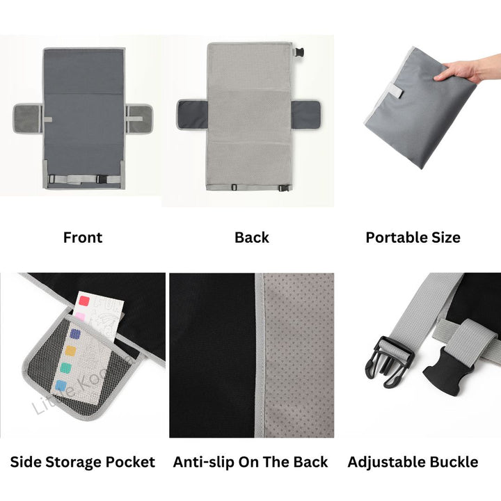 Baby Kids Portable Airplane Seat Extender Adjustable Buckles - Little Kooma