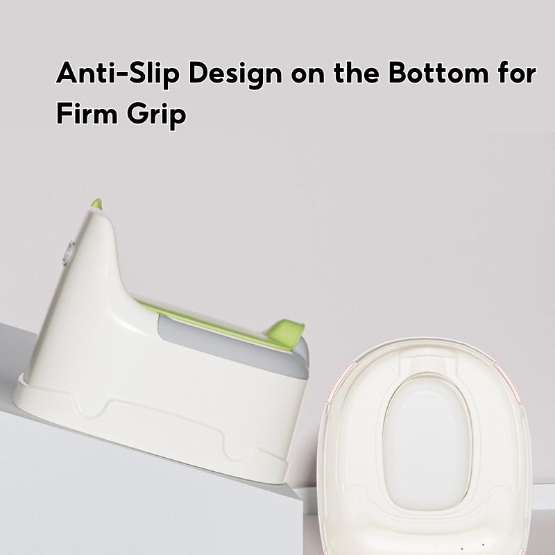 Baby Toddler Infant Boy Girl Plastic Cute Dinosaur Potty Training Seat Potty Toilet Chair With Closing Lid - Little Kooma