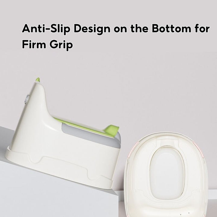 Baby Toddler Infant Boy Girl Plastic Cute Dinosaur Potty Training Seat Potty Toilet Chair With Closing Lid - Little Kooma