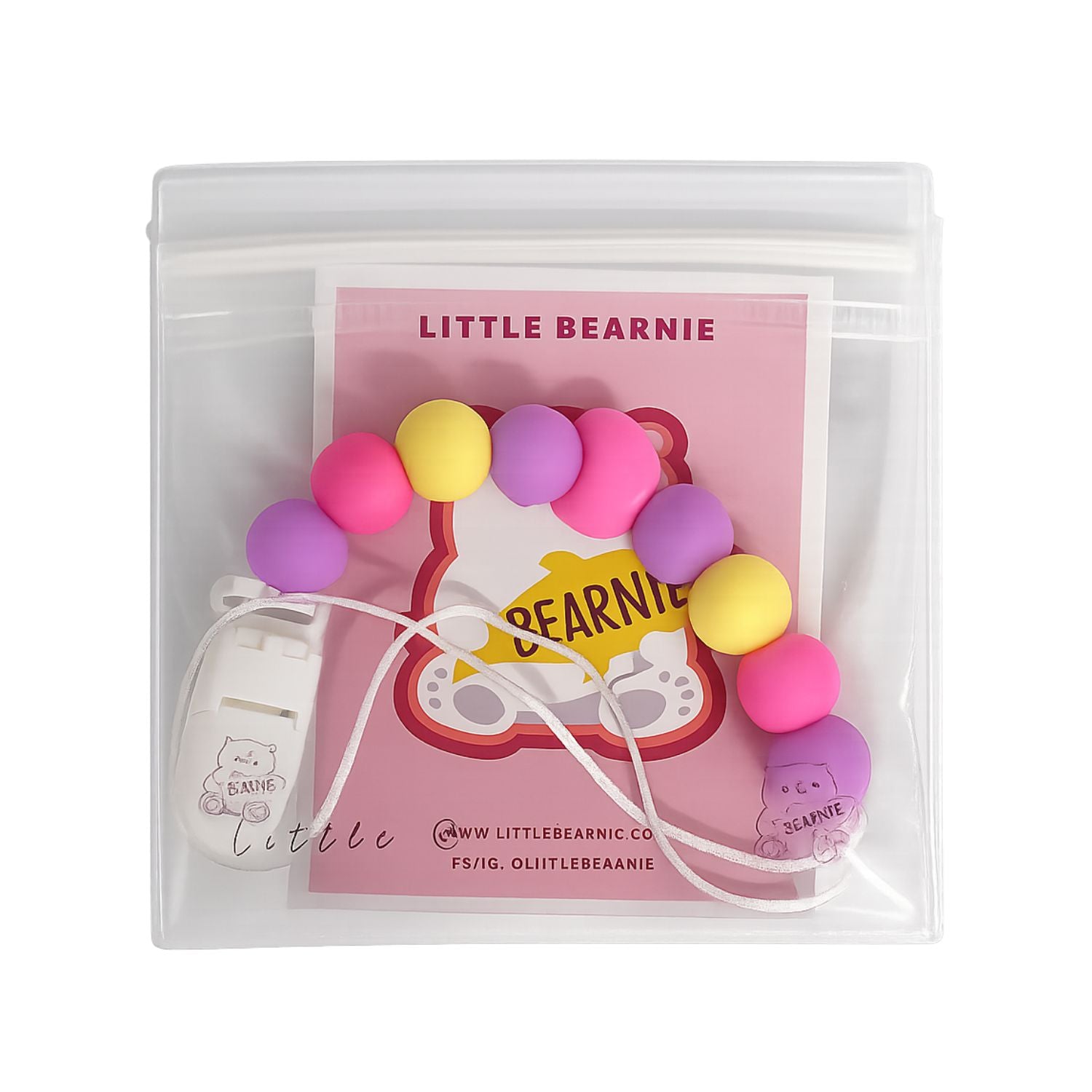 Little Bearnie Baby Teether Clip Sets - Little Kooma
