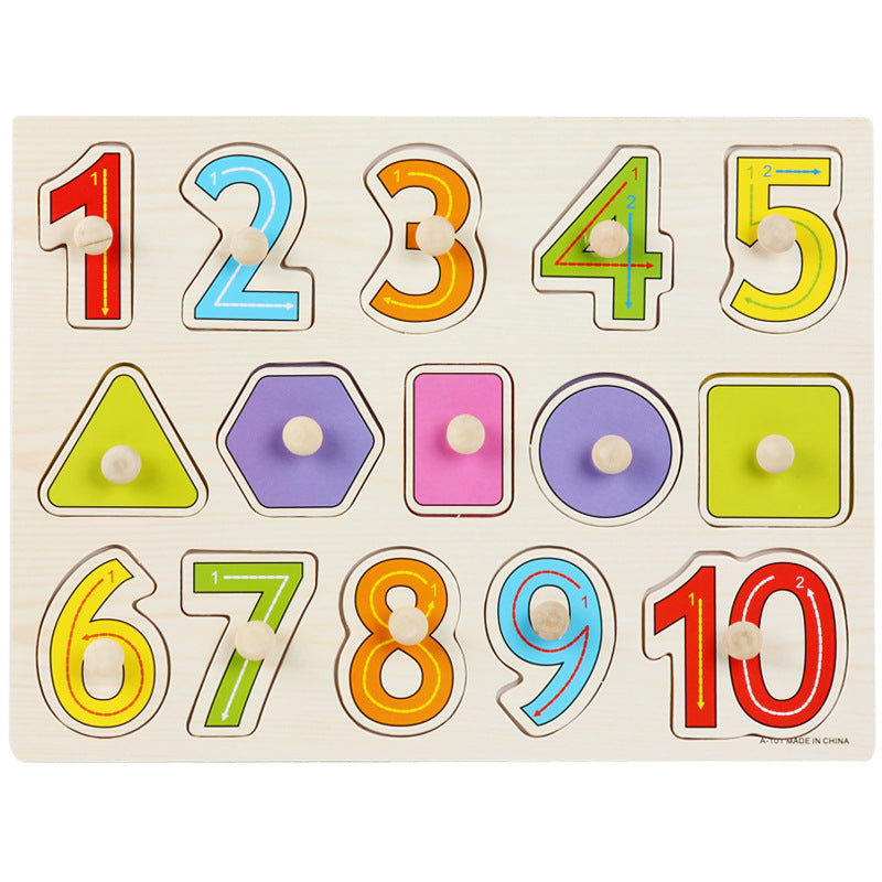 Wooden Toddler Animal Vehicle Puzzles w Handles Educational Montessori Puzzles Toys Clearance Sale 3 Years + - Little Kooma