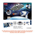 Kids Space Soft Bullet Gun Flying Gyro Gun UFO Return Capsule Light Effects - Little Kooma