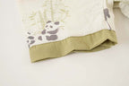 Singapore Souvenir Gift Panda Eat Bamboos Baby Boy Cheongsam Romper 0841 - Little Kooma