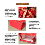 Ready Stock CNY Horse Year Gift Bag Paper Carrier Bag with Ribbon Bow Handle (4 Sizes)