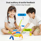 Ready Stock Magnetic Building Toy for Kids Pop Tube Sticks Creative STEM Toy 3+