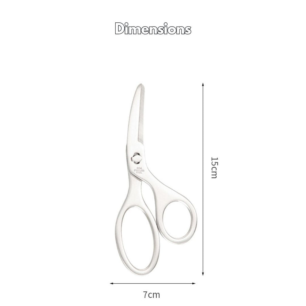 Ready Stock Baby Food Scissors 304 Stainless Steel Detachable Safe Easy-Clean Kids Cutter