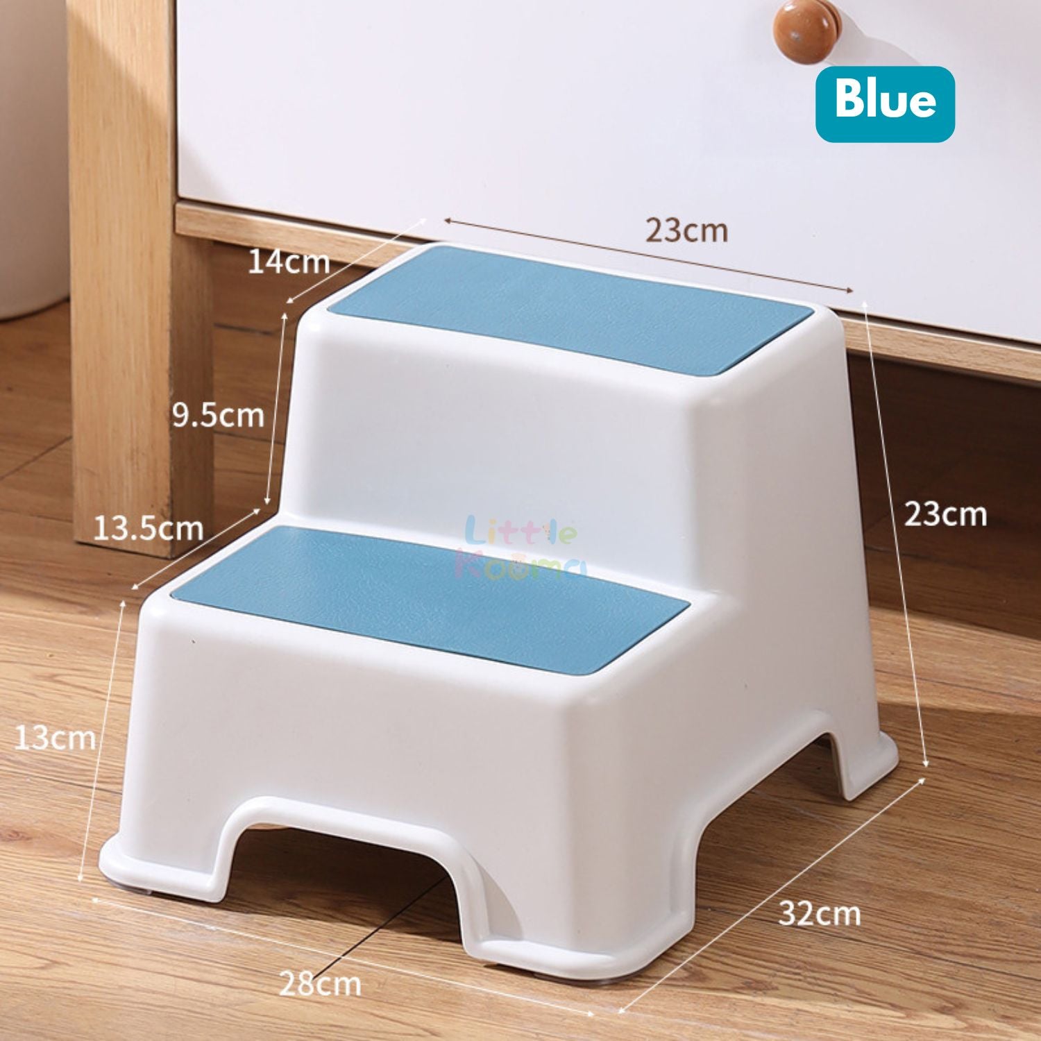 Ready Stock Kids 2-Step Anti-Slip Stool | Baby Stepping Stool for Bathroom & Toilet | 150kg Load