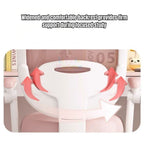 Ready Stock Kids Ergonomic Study Chair Height Adjustable 360° Swivel WithWithout Wheels Footrest