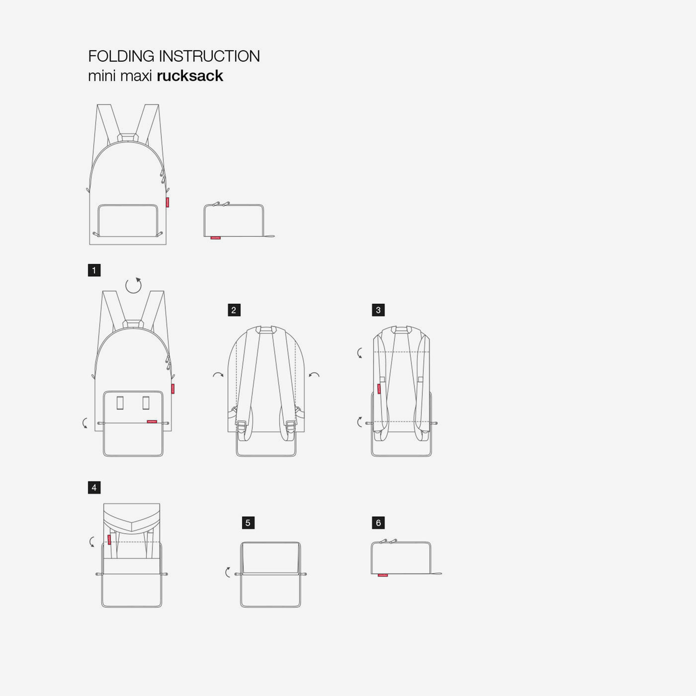 Mini Maxi Rucksack Backpack - Little Kooma