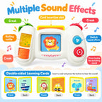 Baby Musical Learning Toy with Flash Cards Interactive Sound Game Console Educational Toy 18M+ - Little Kooma