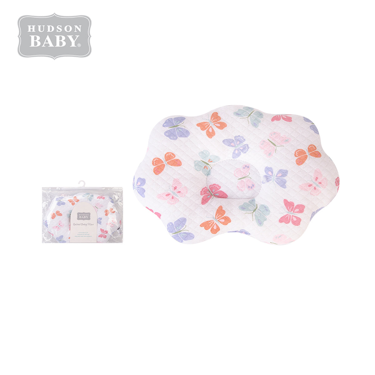 Bebe Comfort Butterflies Baby Quilted Pillow 00276CH - Little Kooma