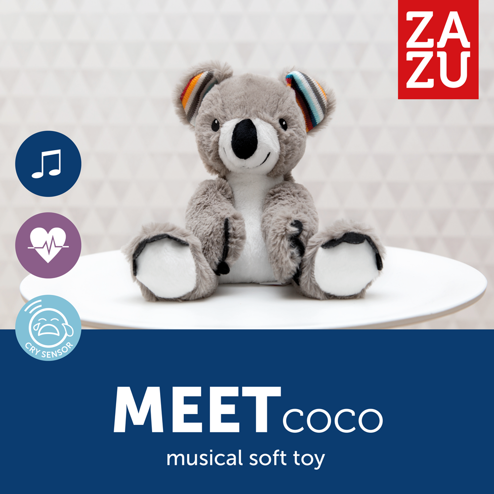 Sound Machine with Heartbeat Sounds - Bibi / Coco - Little Kooma