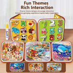 Ready Stock Kids Magic Water Doodle Book Reusable Mess-Free Drawing Foldable 3Y+ - Little Kooma