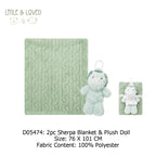New Born Baby Boy LED Light Layette Plush Blanket Dinosaur Suitcase Mummy Makeup Box Gift Hamper Gift Box Set - Little Kooma