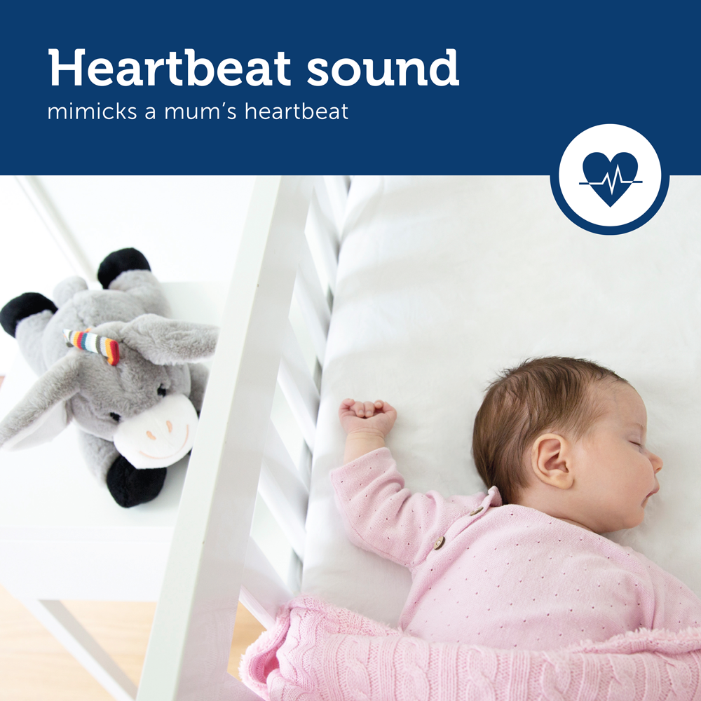 Sound Machine with Heartbeat Sounds - Dex / Liz / Don - Little Kooma