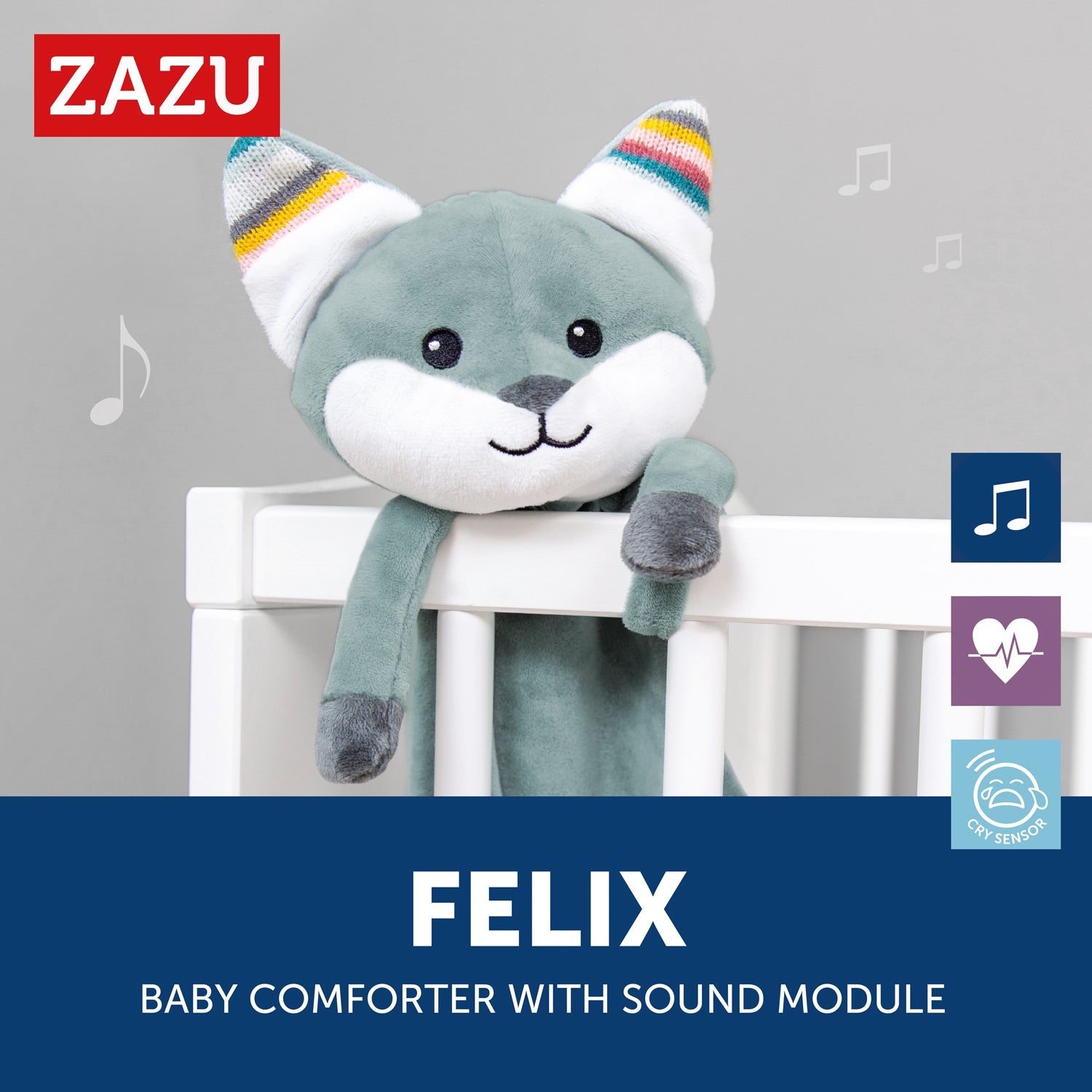 Sound Machine with Heartbeat Sound - Robin / Felix / Becky - Little Kooma
