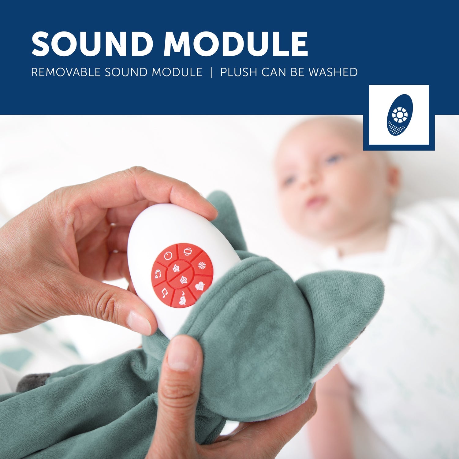 Sound Machine with Heartbeat Sound - Robin / Felix / Becky - Little Kooma