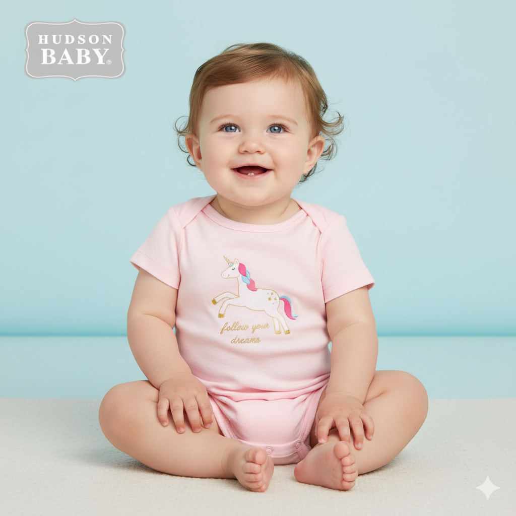 Hudson Baby Bamboo Romper 01198CH