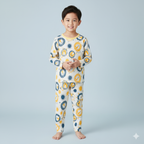 Baby Kids Pajamas Lion Top n Pants Set