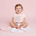 Baby 5pc Interlock Bibs Mommy's Mini D06966 - Little Kooma