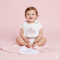 Baby 5pc Interlock Bibs Strawberry D06964 - Little Kooma