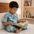 Blue Truck Pyjamas - Little Kooma