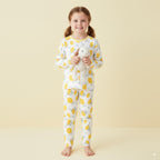 Baby Kids Pajamas Lemon Top n Pants Set - Little Kooma