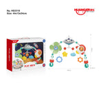 6-in-1 Baby Activity Arch & Music Box – One-Button Start, Rotating Toys, Soft Lights, and Adjustable Volume for Sensory Play New Born + - Little Kooma